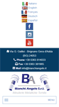 Mobile Screenshot of bianchiangelo.it